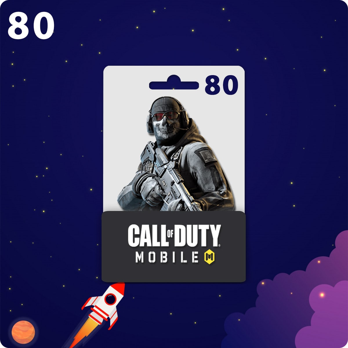 80-min Call Of Duty Mobile 80 CP